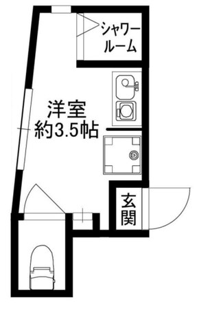 サークルハウス大島参番館の物件間取画像